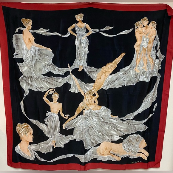 Andre Claude Canova Accessories - Andre Claude Canova Silk Scarf Designer France